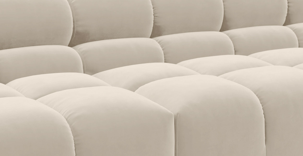 Tufted Sectional Sofa - Large Left Chaise