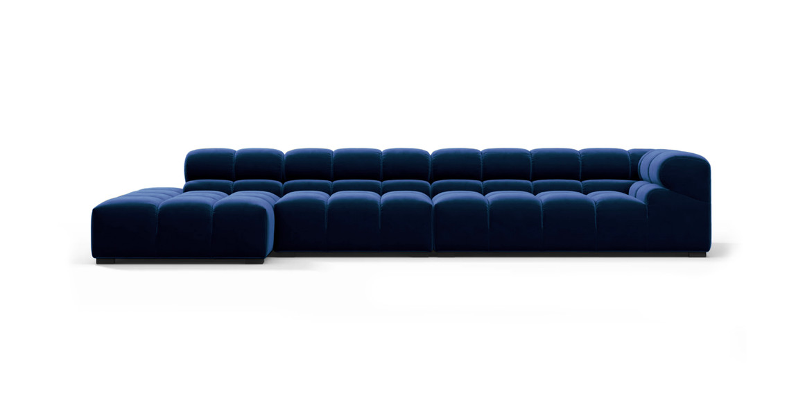 Tufted Sectional Sofa - Large Left Chaise