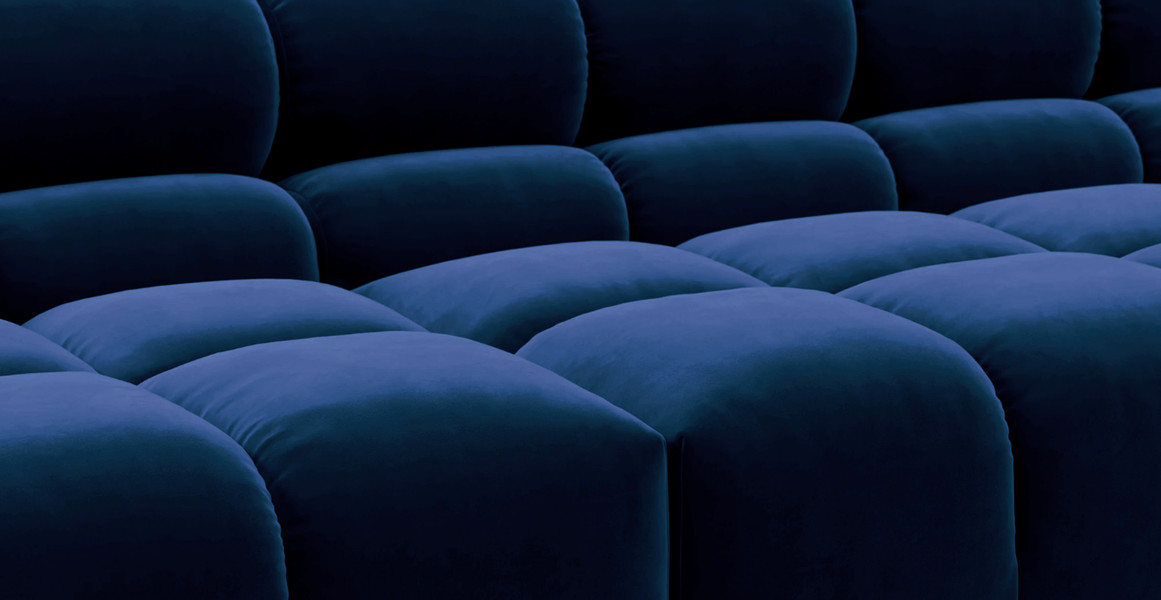 Tufted Sectional Sofa - Large Left Chaise