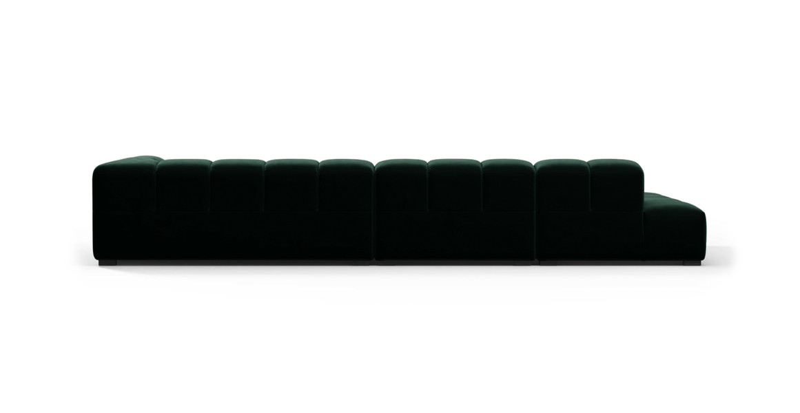 Tufted Sectional Sofa - Large Left Chaise