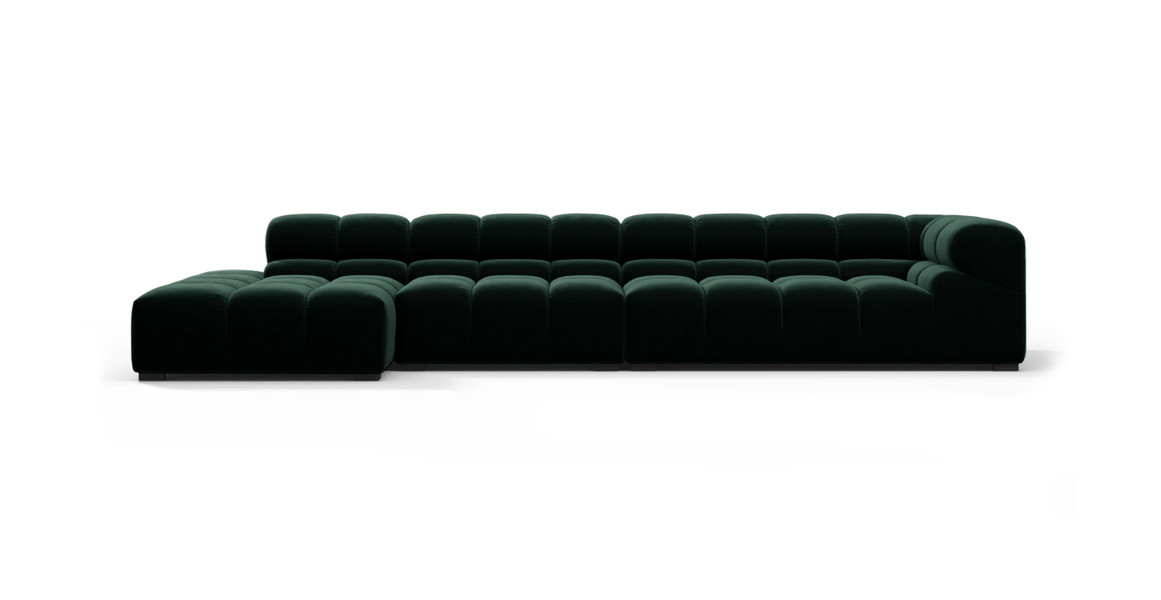 Tufted Sectional Sofa - Large Left Chaise