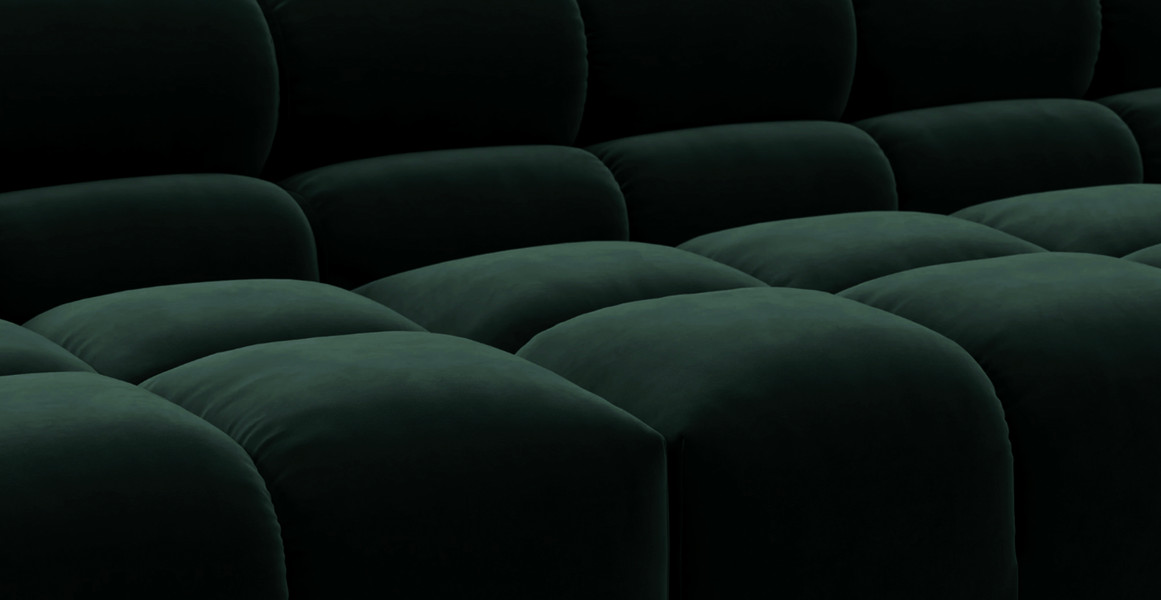 Tufted Sectional Sofa - Large Left Chaise