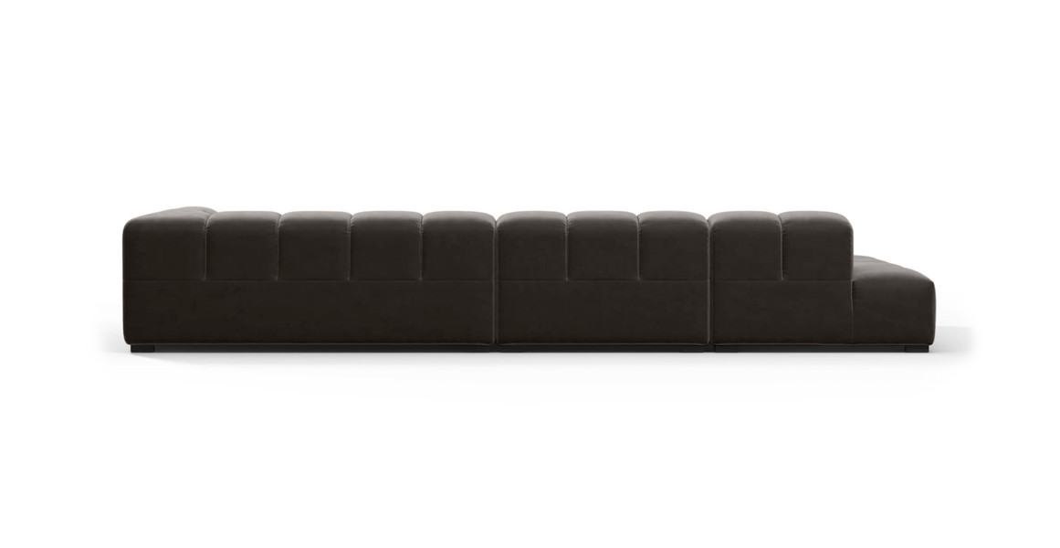 Tufted Sectional Sofa - Large Left Chaise