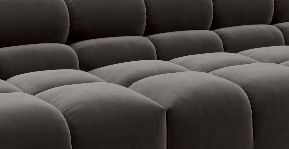 Tufted Sectional Sofa - Large Left Chaise