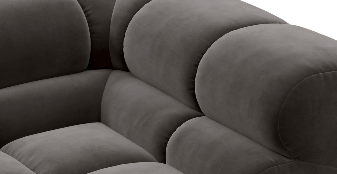 Tufted Sectional Sofa - Large Left Chaise