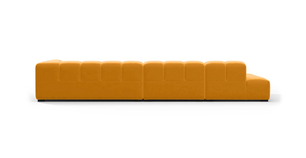 Tufted Sectional Sofa - Large Left Chaise