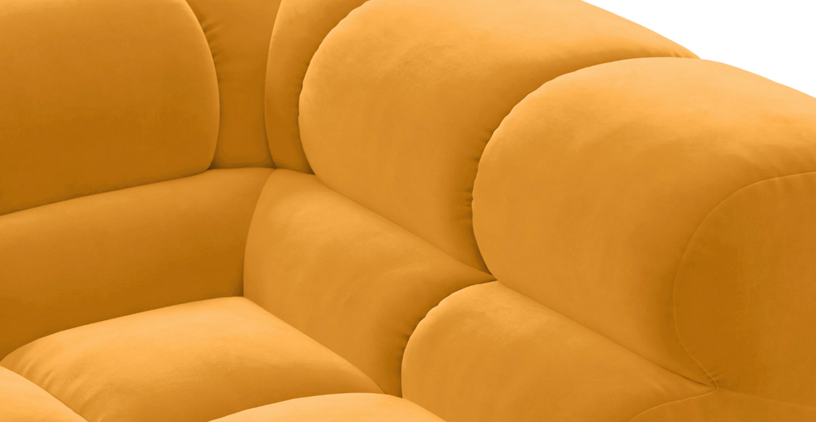 Tufted Sectional Sofa - Large Left Chaise