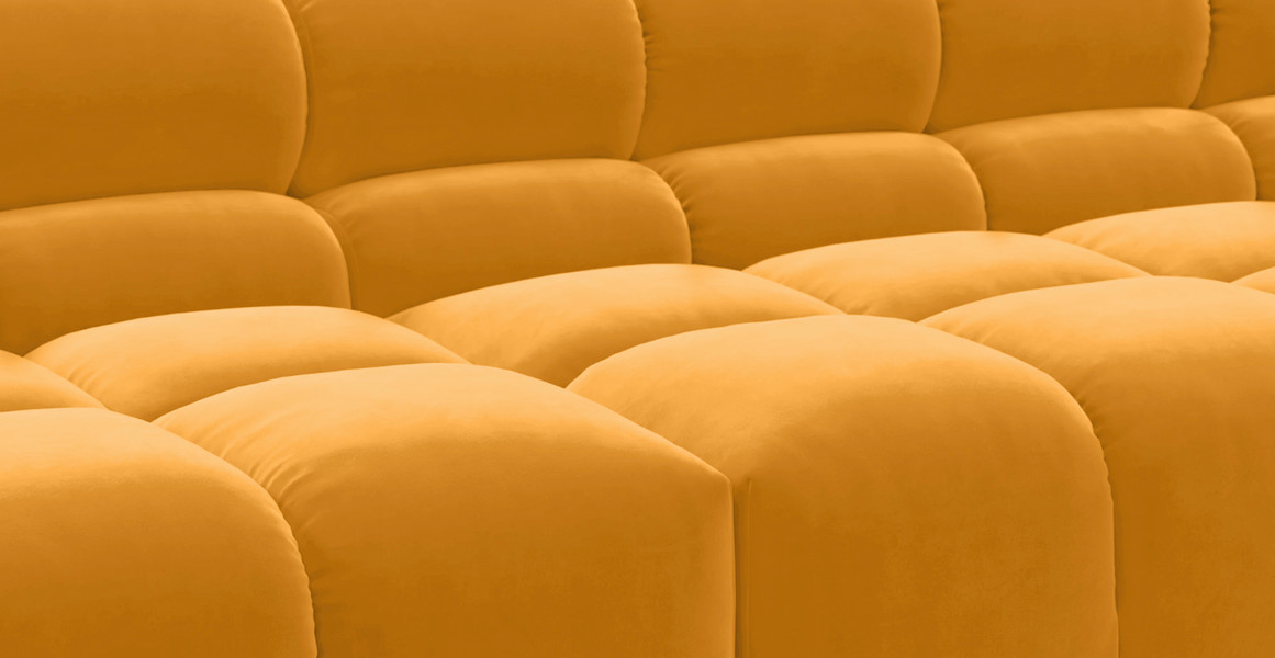 Tufted Sectional Sofa - Large Left Chaise