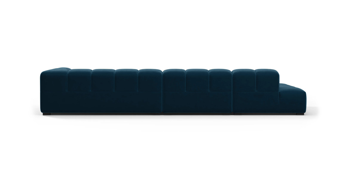 Tufted Sectional Sofa - Large Left Chaise