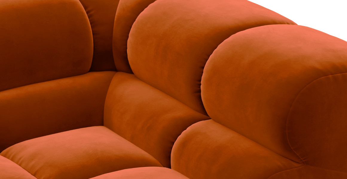 Tufted Sectional Sofa - Large Left Chaise