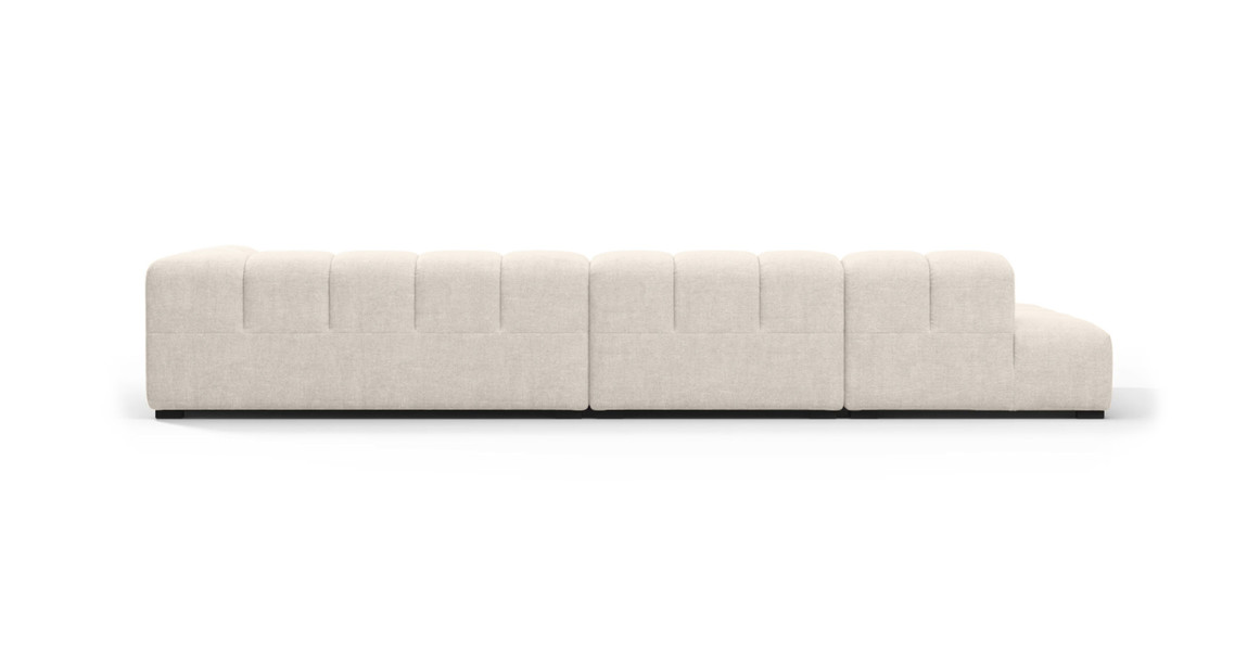 Tufted Sectional Sofa - Large Left Chaise