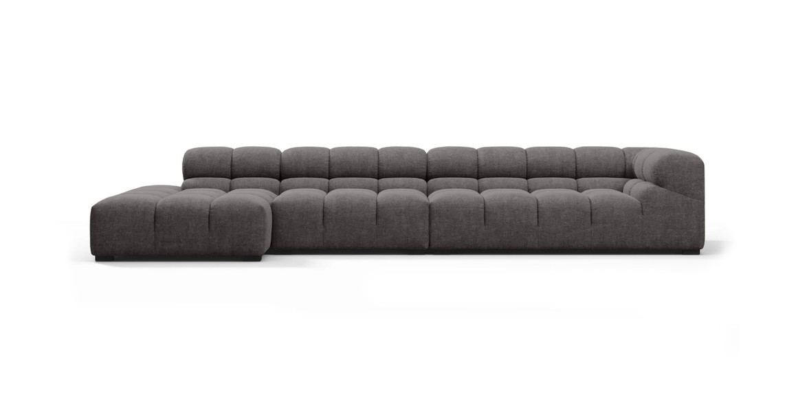 Tufted Sectional Sofa - Large Left Chaise