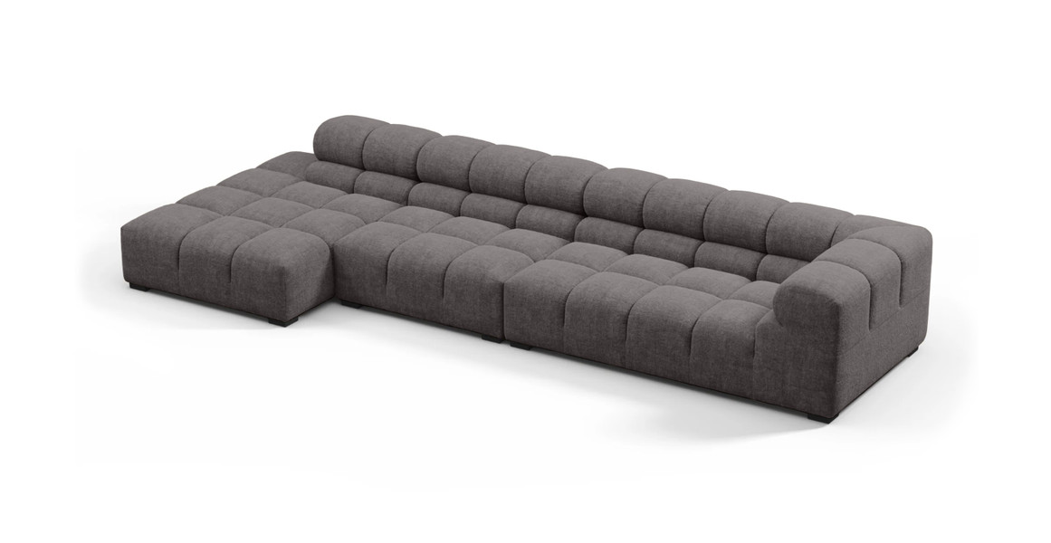 Tufted Sectional Sofa - Large Left Chaise