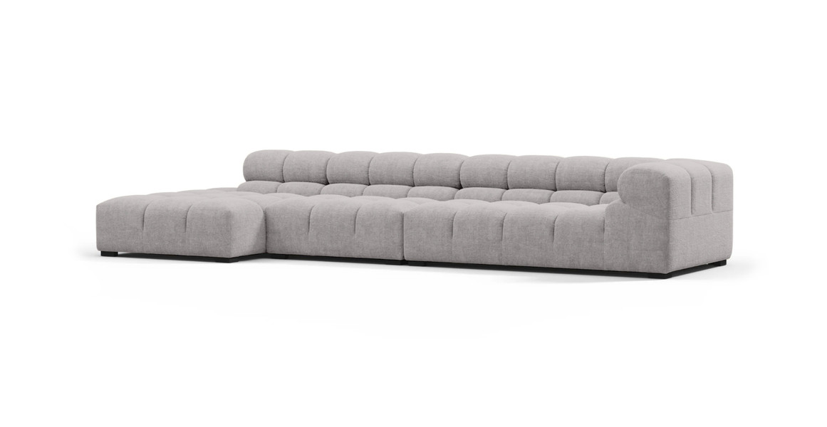 Tufted Sectional Sofa - Large Left Chaise