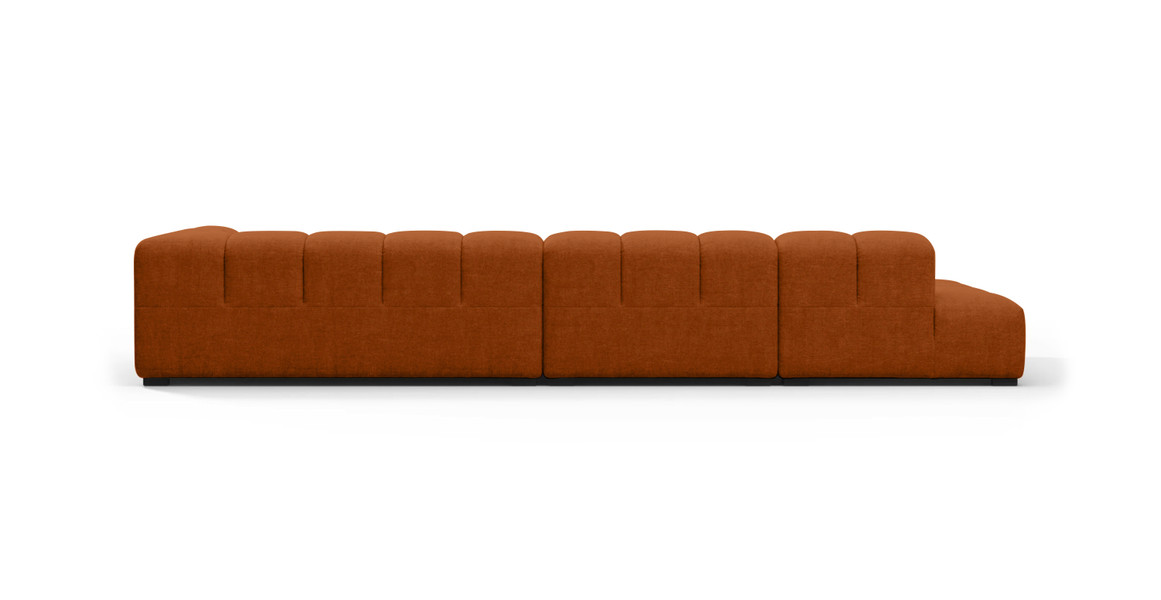 Tufted Sectional Sofa - Large Left Chaise