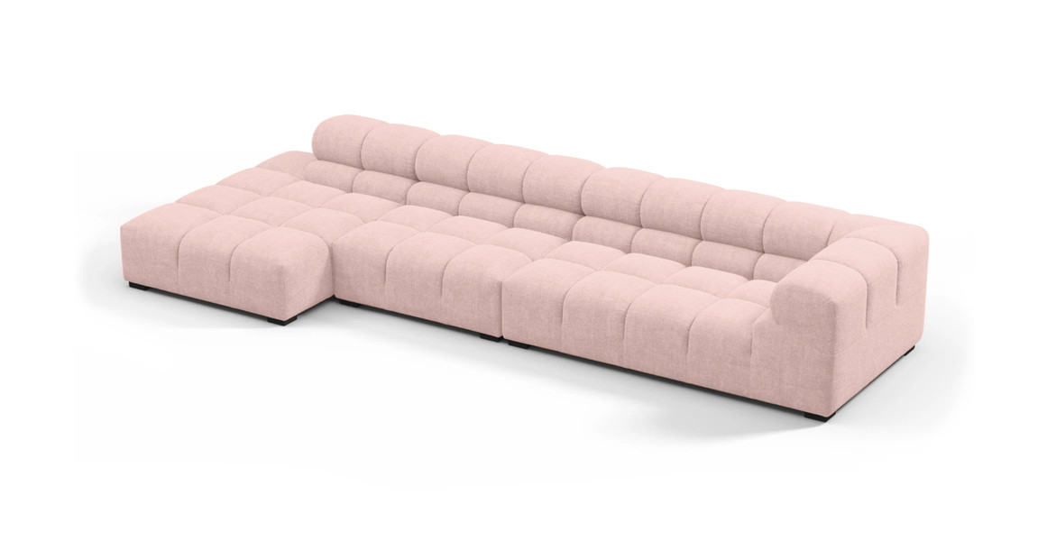 Tufted Sectional Sofa - Large Left Chaise
