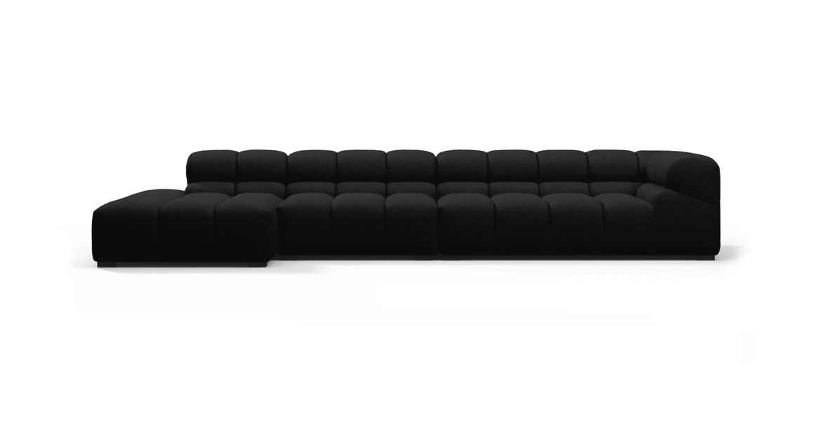Tufted Sectional Sofa - Large Left Chaise