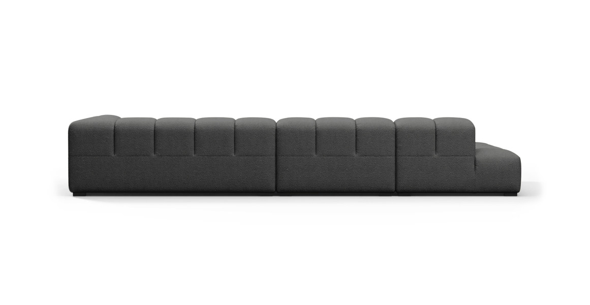Tufted Sectional Sofa - Large Left Chaise
