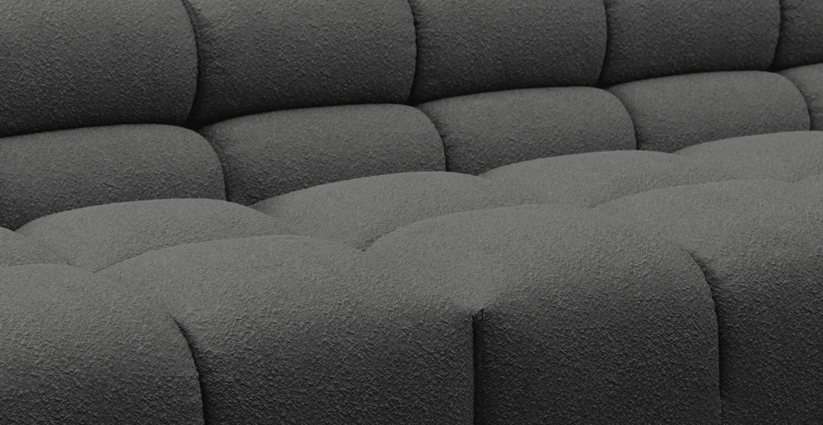 Tufted Sectional Sofa - Large Left Chaise