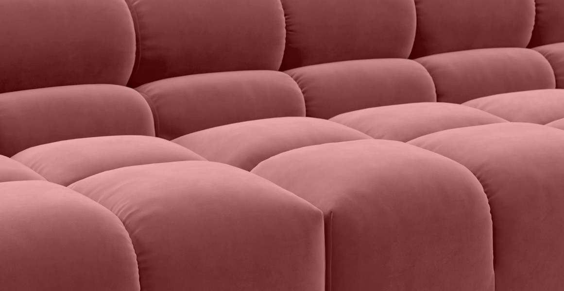 Tufted Sectional Sofa - Large Left Chaise
