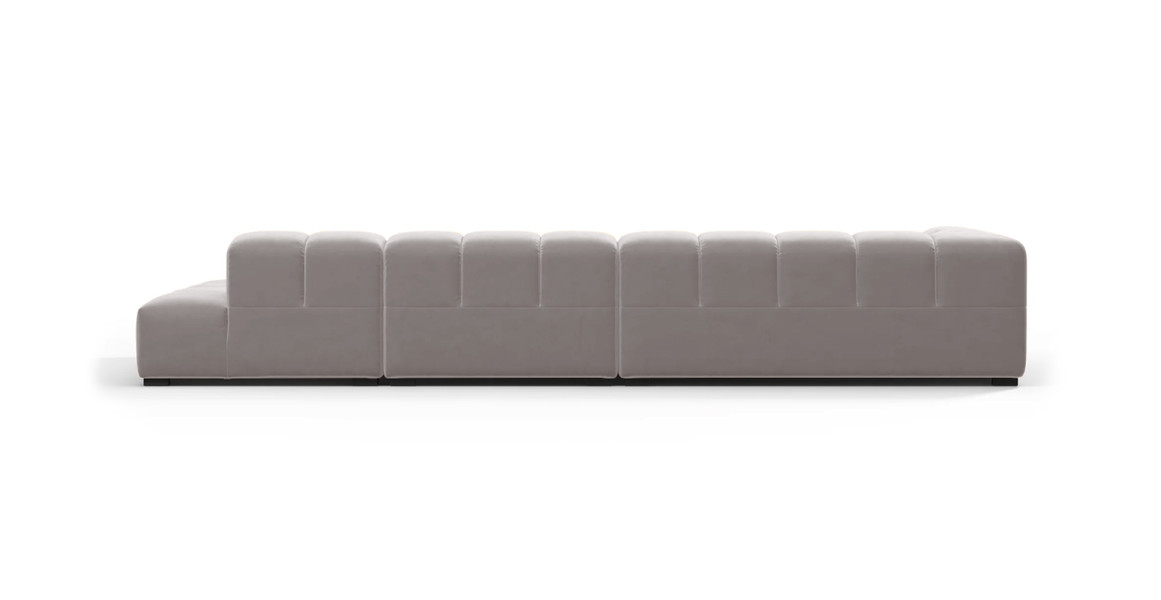 Tufted Sectional Sofa - Large Right Chaise