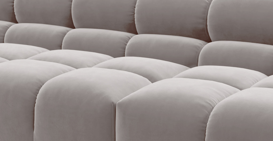 Tufted Sectional Sofa - Large Right Chaise