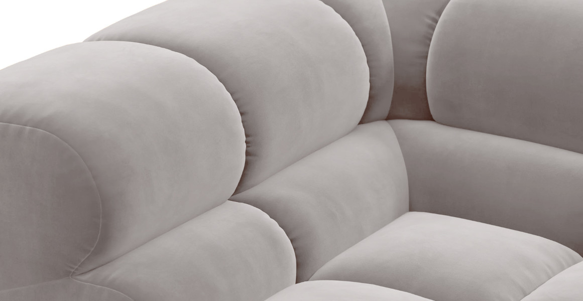 Tufted Sectional Sofa - Large Right Chaise