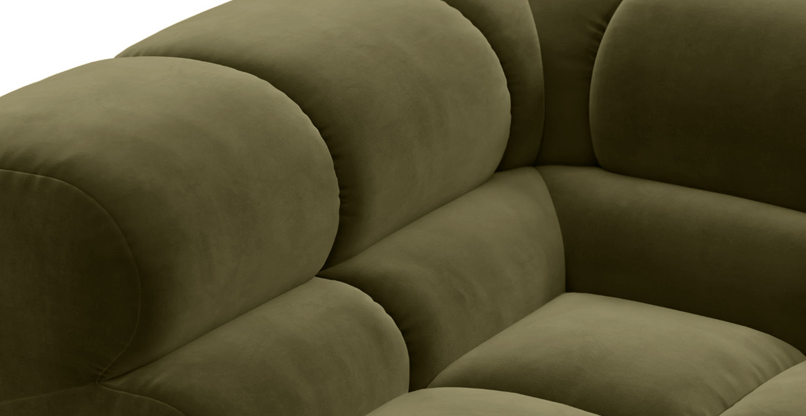 Tufted Sectional Sofa - Large Right Chaise