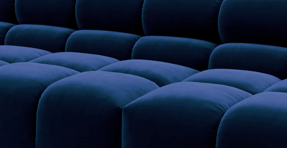 Tufted Sectional Sofa - Large Right Chaise