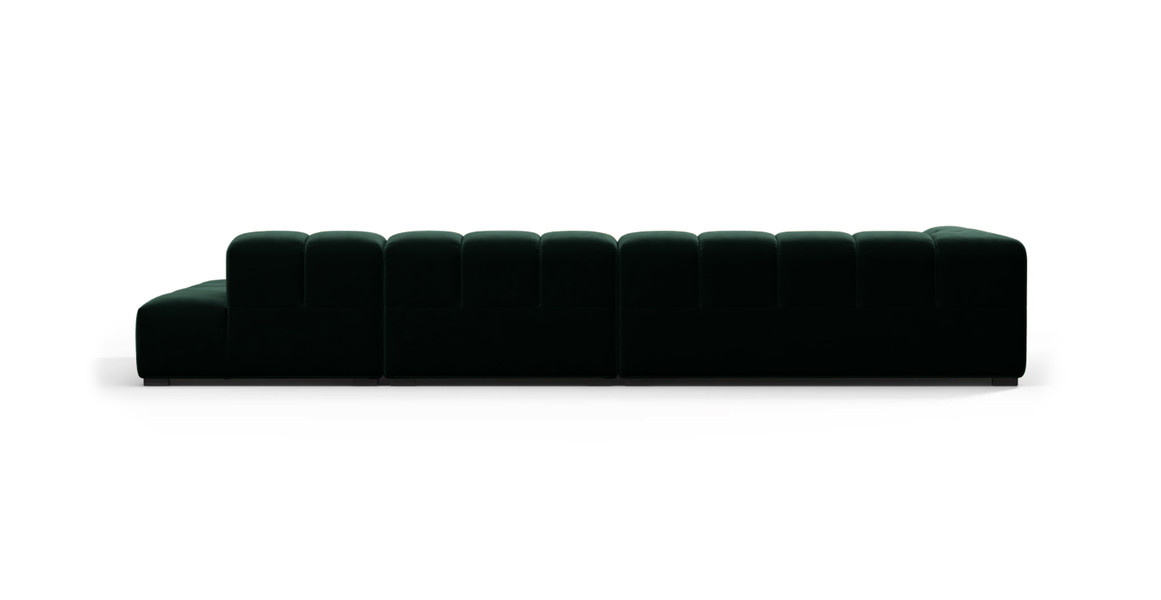 Tufted Sectional Sofa - Large Right Chaise