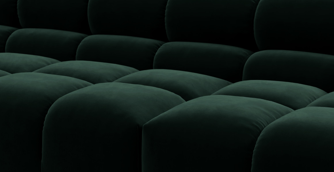 Tufted Sectional Sofa - Large Right Chaise