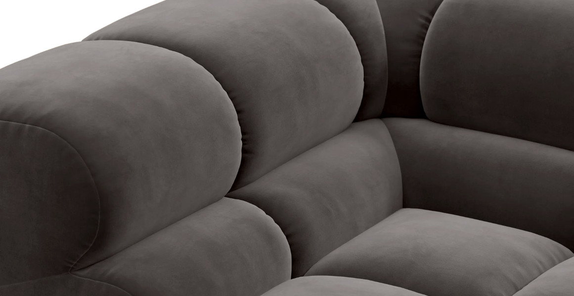 Tufted Sectional Sofa - Large Right Chaise