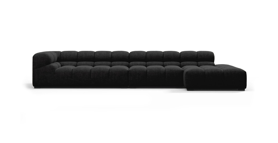 Tufted Sectional Sofa - Large Right Chaise