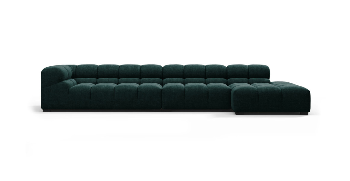 Tufted Sectional Sofa - Large Right Chaise