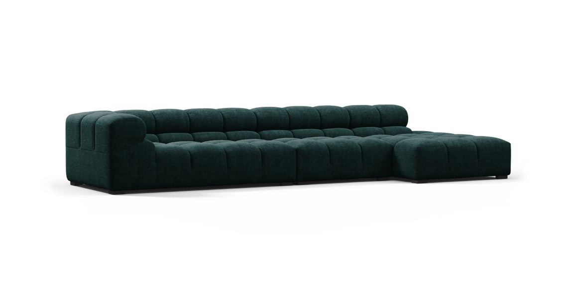 Tufted Sectional Sofa - Large Right Chaise