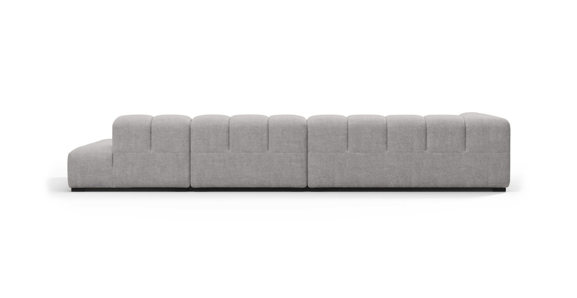 Tufted Sectional Sofa - Large Right Chaise