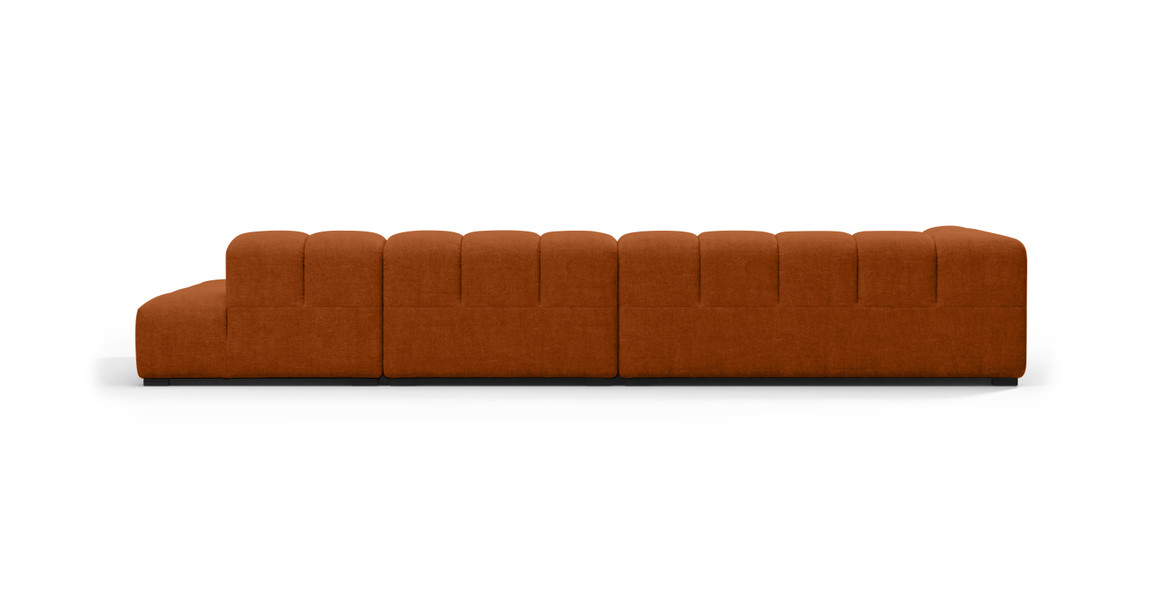 Tufted Sectional Sofa - Large Right Chaise
