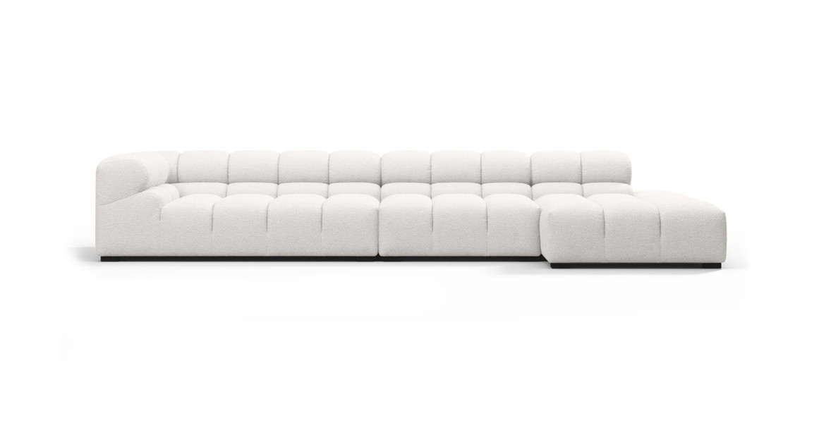 Tufted Sectional Sofa - Large Right Chaise