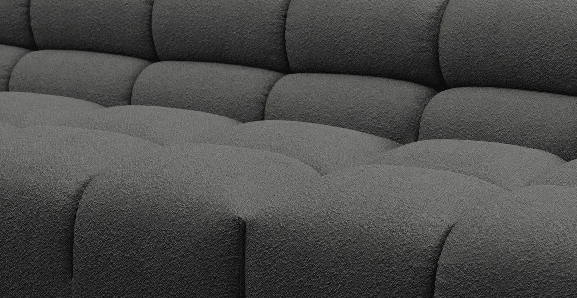 Tufted Sectional Sofa - Large Right Chaise