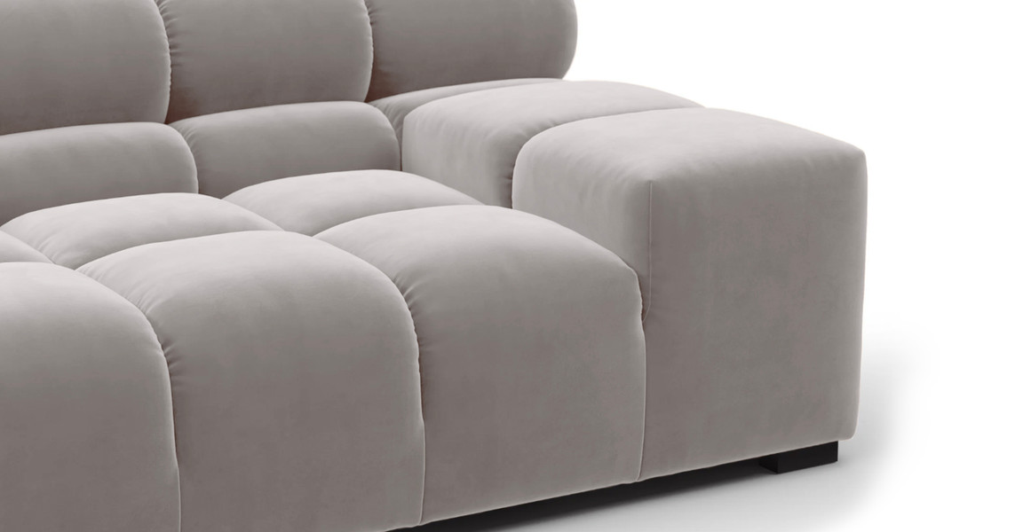 Tufted Sectional Sofa - Extra Large Right Corner