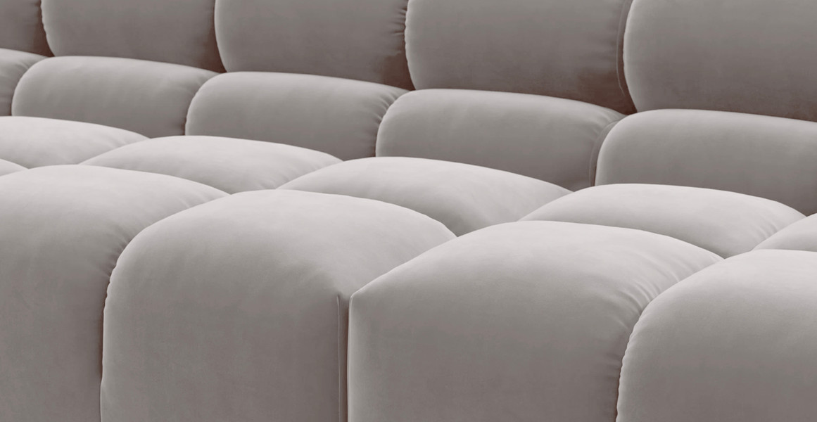 Tufted Sectional Sofa - Extra Large Right Corner