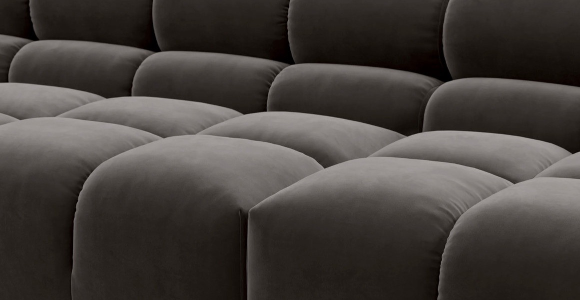 Tufted Sectional Sofa - Extra Large Right Corner