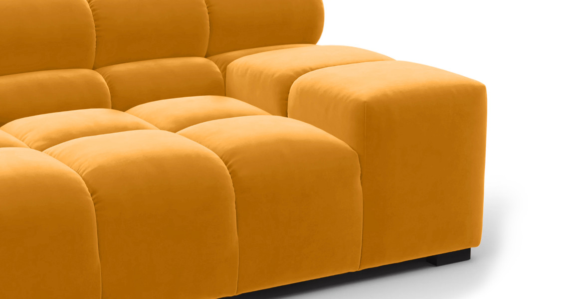 Tufted Sectional Sofa - Extra Large Right Corner