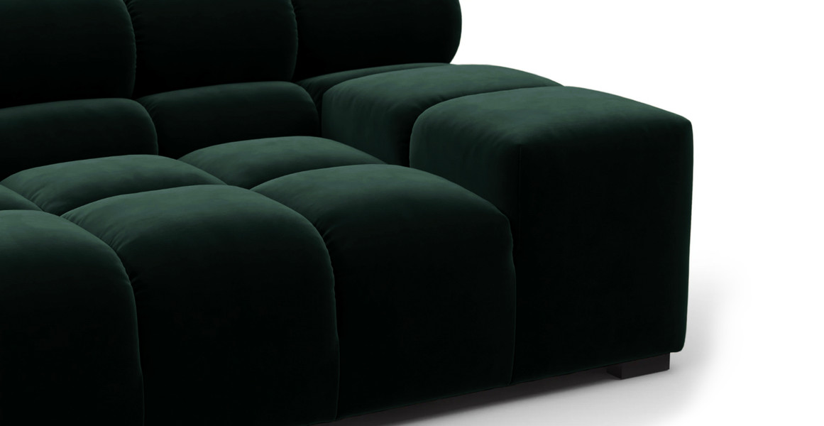 Tufted Sectional Sofa - Extra Large Right Corner