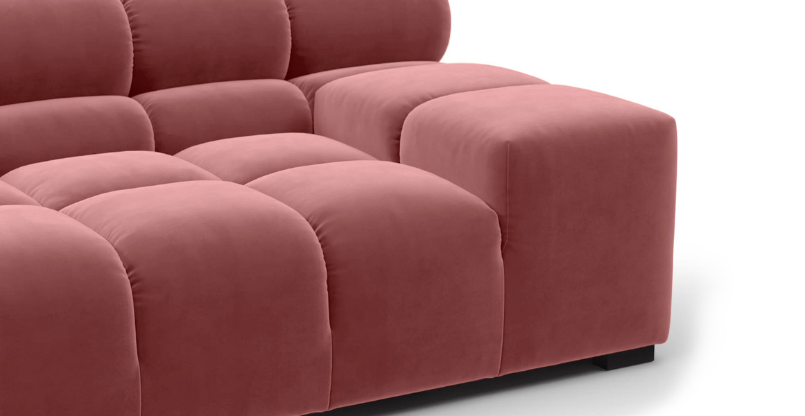 Tufted Sectional Sofa - Extra Large Right Corner