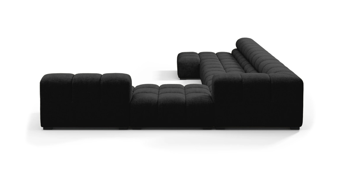 Tufted Sectional Sofa - Extra Large Right Corner