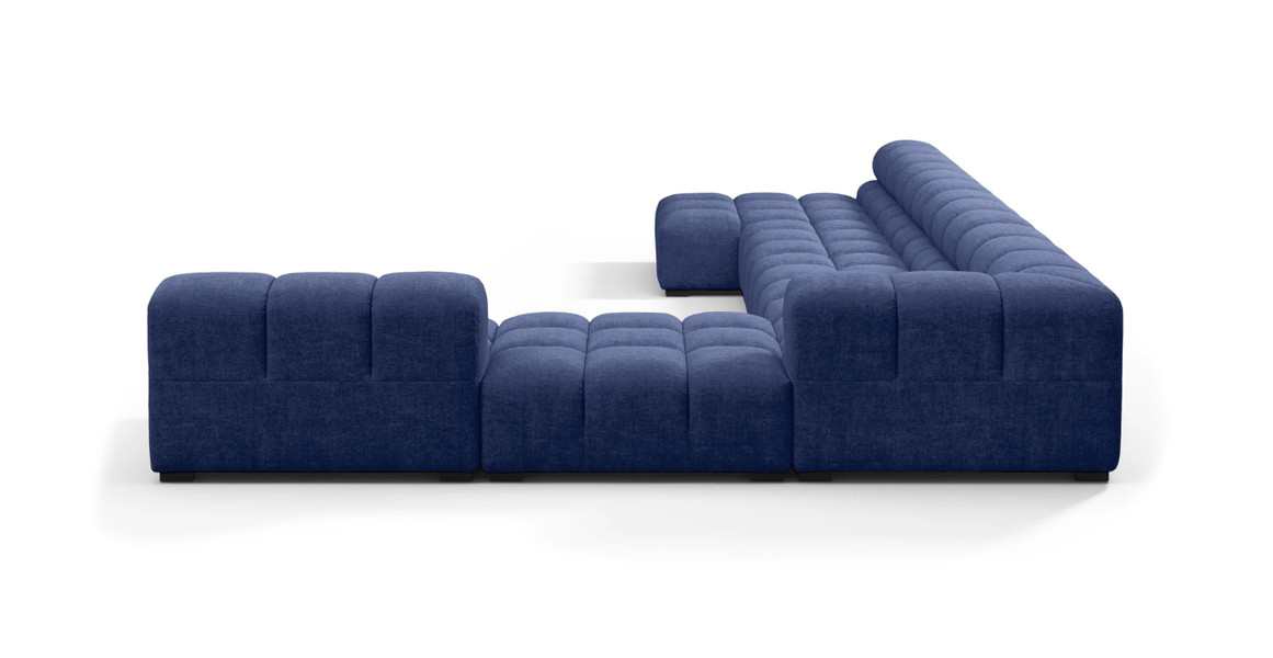 Tufted Sectional Sofa - Extra Large Right Corner