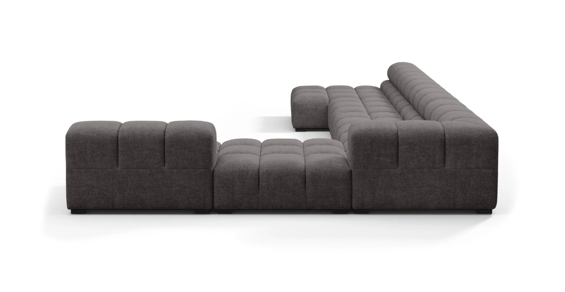 Tufted Sectional Sofa - Extra Large Right Corner