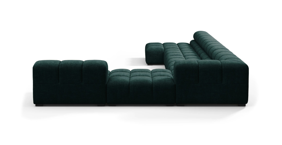 Tufted Sectional Sofa - Extra Large Right Corner