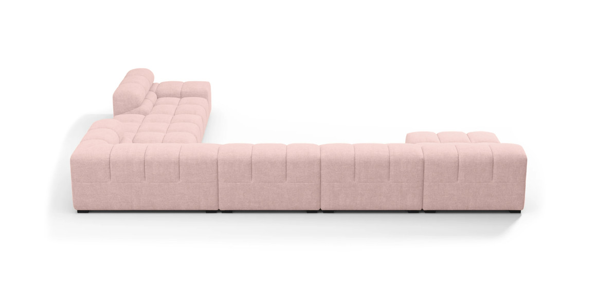 Tufted Sectional Sofa - Extra Large Right Corner